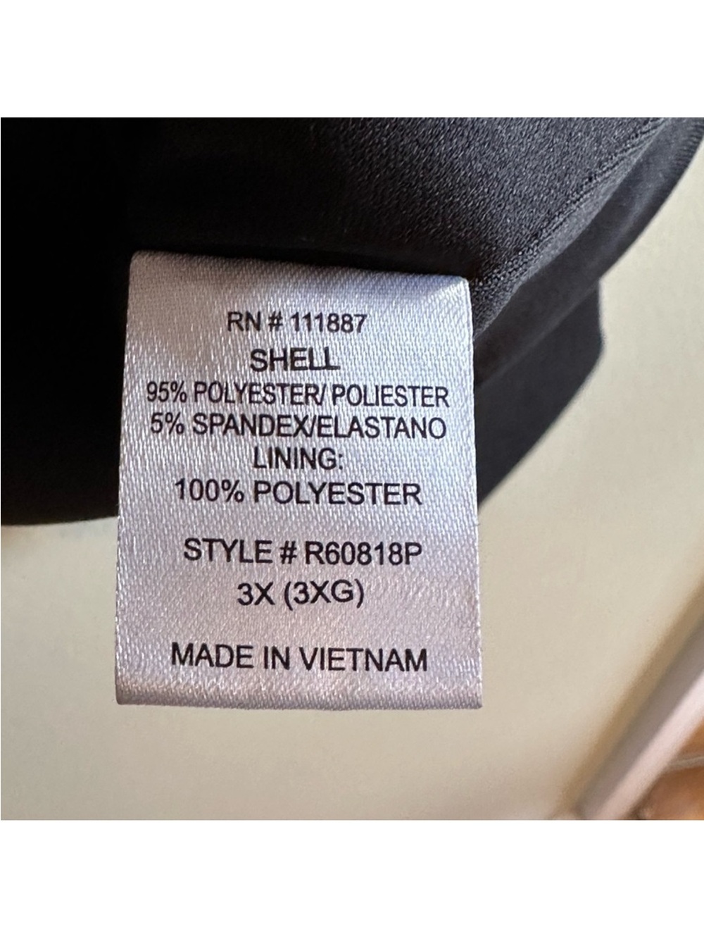 Olivia Grey Black Double-Breasted Shawl-Collar Blazer - Picture 6 of 7